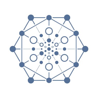 Beyaz arkaplandaki işareti bağla