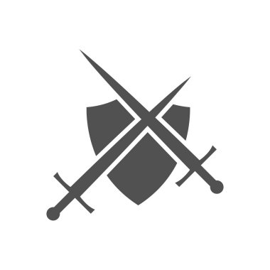 Beyaz arkaplanda koruma simgesi