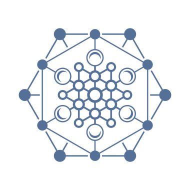 Beyaz arkaplandaki işareti bağla