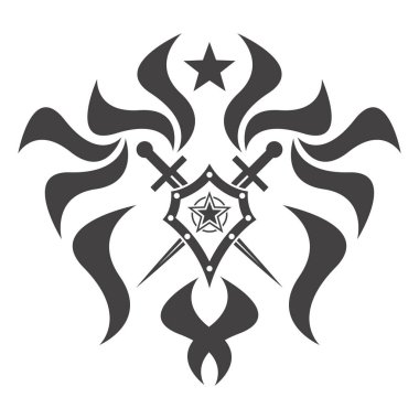 Beyaz arkaplanda koruma simgesi