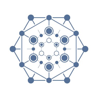 Beyaz arkaplandaki işareti bağla