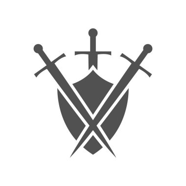 Beyaz arkaplanda koruma simgesi