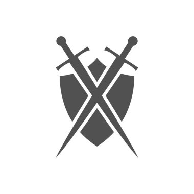 Beyaz arkaplanda koruma simgesi