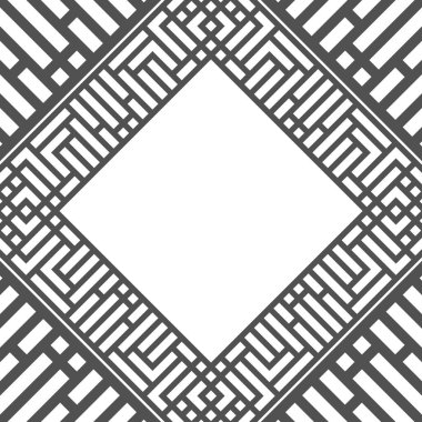 Geometrik siyah beyaz soyut modern arkaplan