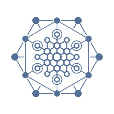 Beyaz arkaplandaki işareti bağla