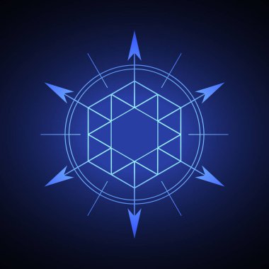 Çokgen geometrik soyut arkaplan