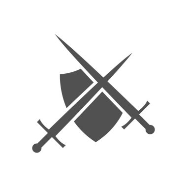 Beyaz arkaplanda koruma simgesi