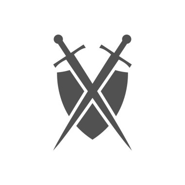 Beyaz arkaplanda koruma simgesi