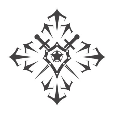 Beyaz arkaplanda koruma simgesi