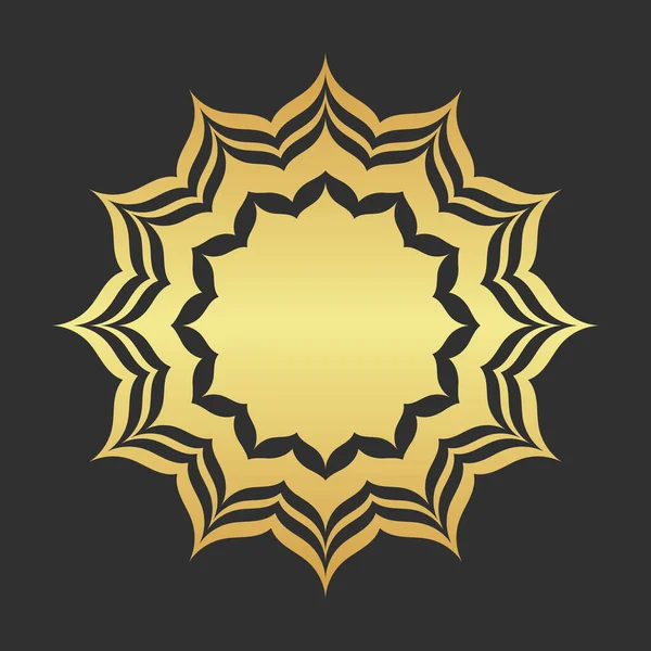 Золотий Темний Абстрактний Сучасний Фон — стоковий вектор