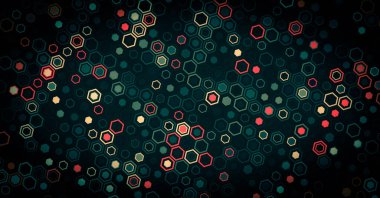 Noktalı soyut modern arkaplan