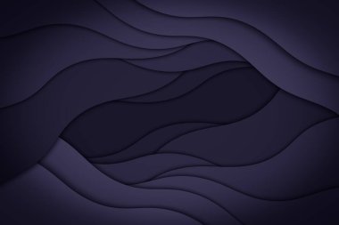 Dalgalarla soyut modern arkaplan