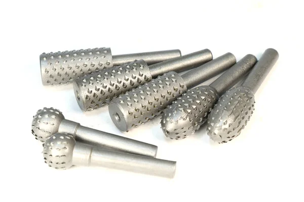 Gravador Bits Bicos Metal Construção Reparação — Fotografia de Stock