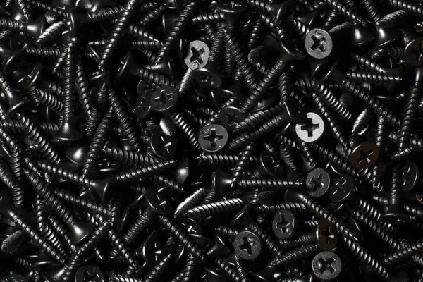 Set Iron Screws Close — Stock Photo, Image