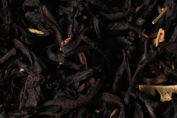 Heap Black Tea Close — Stock Photo, Image