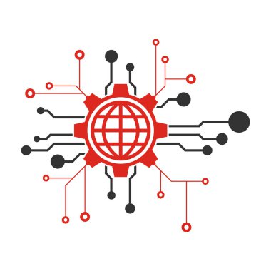 Teknoloji soyut modern arkaplan