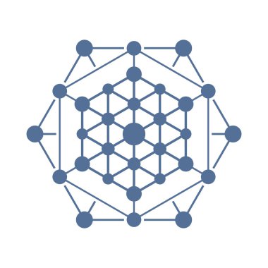 Beyaz arkaplandaki işareti bağla