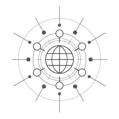 Çokgen geometrik soyut arkaplan