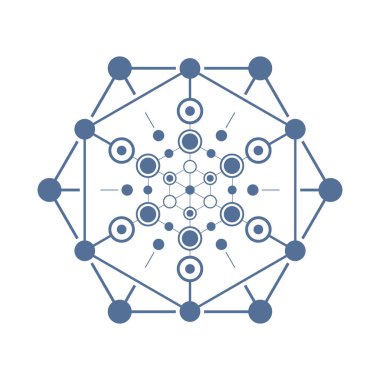 Beyaz arkaplandaki işareti bağla