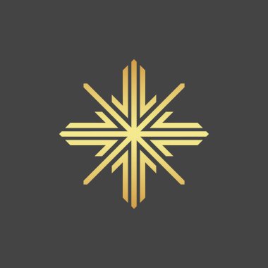 Altın ve siyah soyut modern arka plan