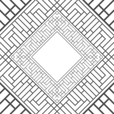 Geometrik siyah beyaz soyut modern arkaplan