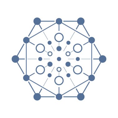 Beyaz arkaplandaki işareti bağla