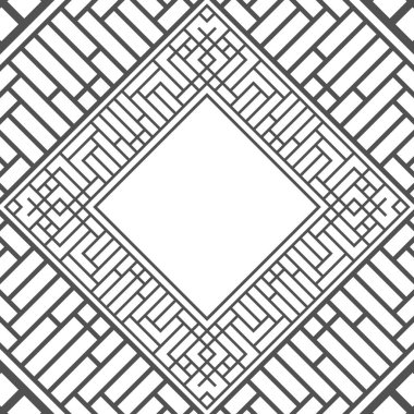 Geometrik siyah beyaz soyut modern arkaplan