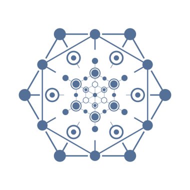 Beyaz arkaplandaki işareti bağla