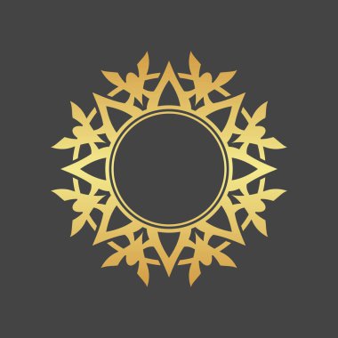 Siyah ve altın soyut modern arka plan