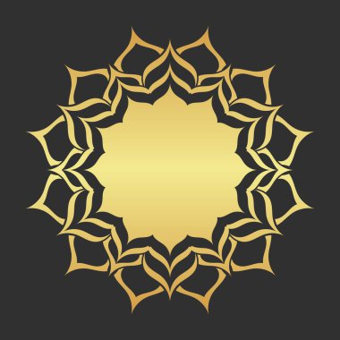 Altın koyu soyut modern arkaplan