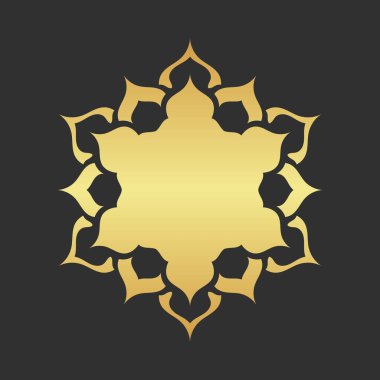 Altın koyu soyut modern arkaplan