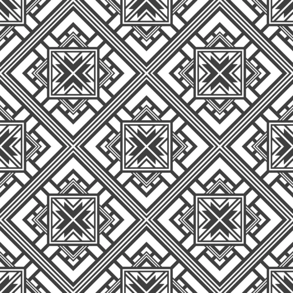 Fondo Moderno Abstracto Geométrico Blanco Negro — Vector de stock