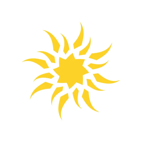 太阳图标摘要现代背景 — 图库矢量图片