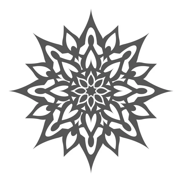 Іконка Квітки Білому Тлі — стоковий вектор
