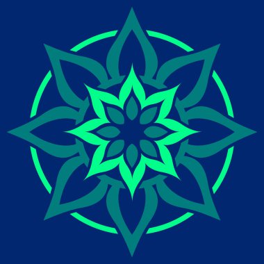 Çiçekli soyut modern arkaplan