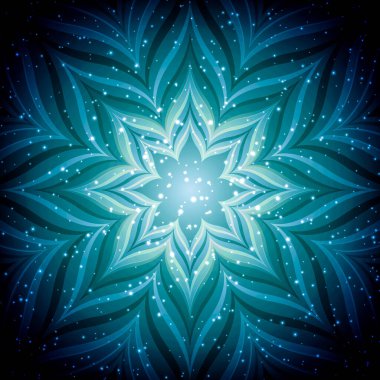 Çiçekli, soyut ve soyut bir arka plan