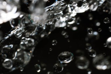 Suyla soyut koyu arkaplan 