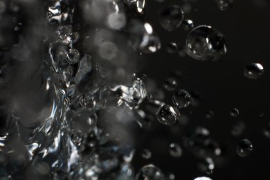 Suyla soyut koyu arkaplan 