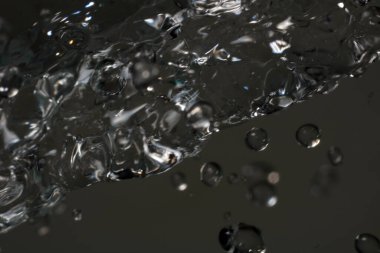 Suyla soyut koyu arkaplan 