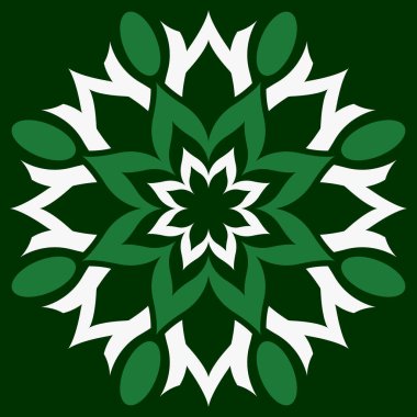 Çiçekli soyut modern arkaplan