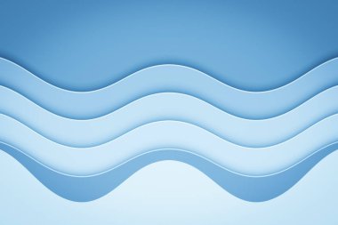 Dalgalarla soyut modern arkaplan