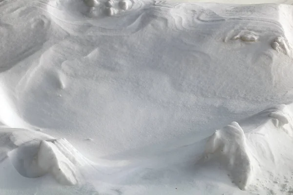 Biały Pokryty Śniegiem Krajobraz — Zdjęcie stockowe