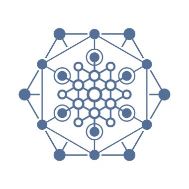 Beyaz arkaplandaki işareti bağla