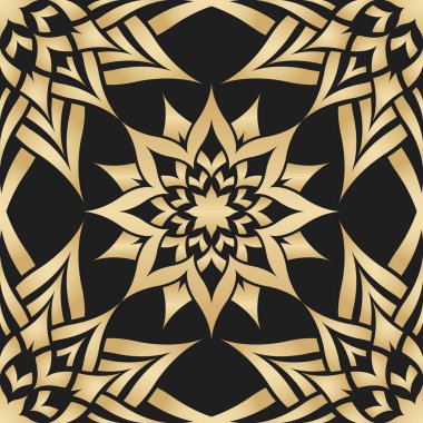 Modern arkaplanda çiçek simgesi