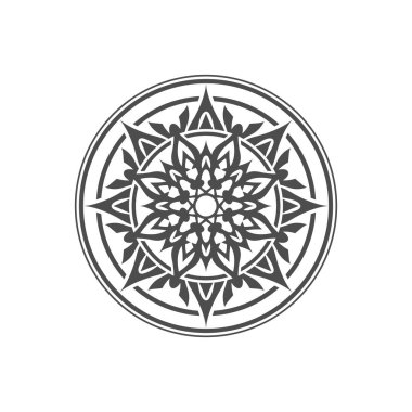 Beyaz arkaplanda siyah simge