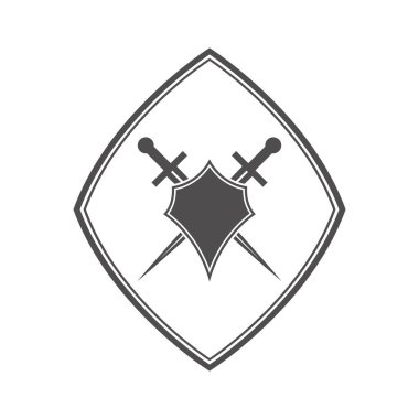 Beyaz arkaplanda koruma simgesi