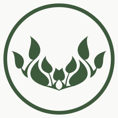 Çiçek soyut modern arka plan