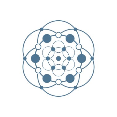 Çokgen soyut modern arkaplan