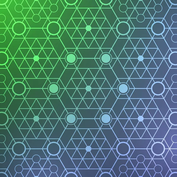 Polygonale Geometrische Abstrakte Moderne Hintergrund — Stockvektor