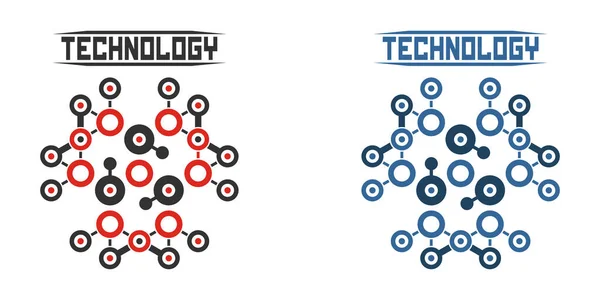 Tecnología Abstracta Fondo Moderno — Vector de stock